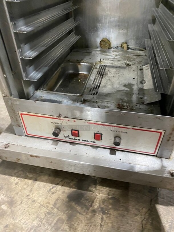 Wilder Metal Commercial Heated Holding Cabinet on Commercial Casters! - Image 7 of 8