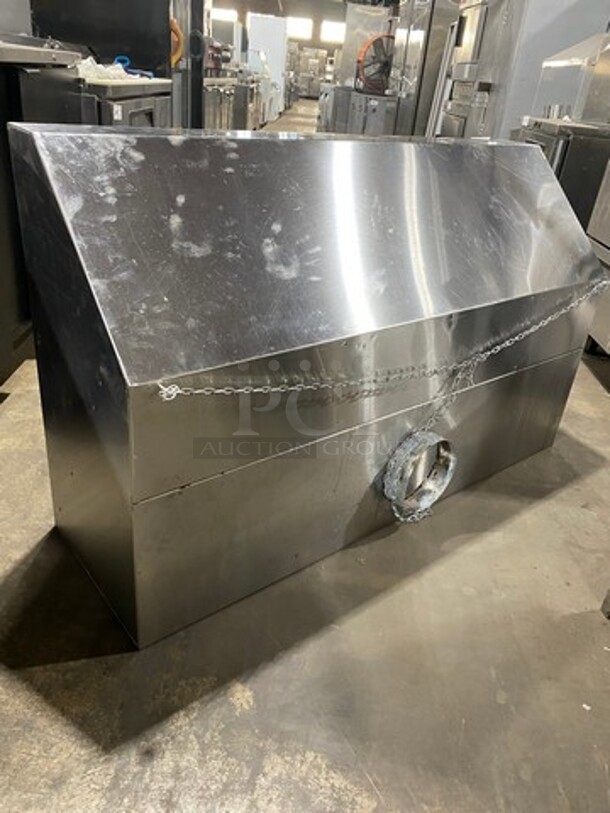 Commercial Solid Stainless Steel Hood System! - Image 3 of 7