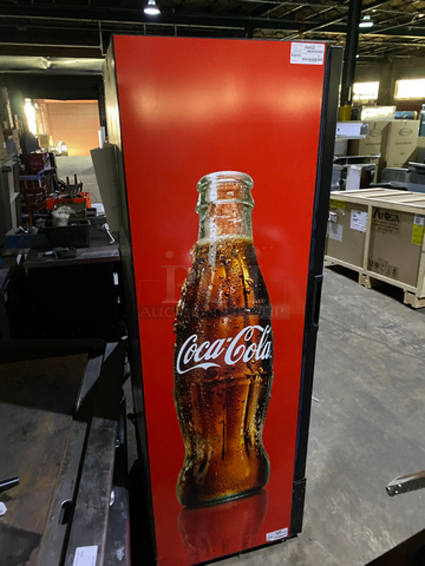 Imbera Commercial Single Door Reach In Cooler Merchandiser! With View Through Door! Poly Coated Racks! Model: G319 SN: 534130503462 115V 60HZ 1 Phase - Image 3 of 8