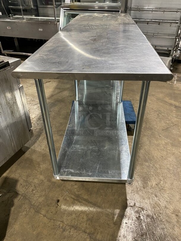 L&J Restuarant Manufacturing Stainless Steel Worktable With Undershelf! - Image 3 of 9