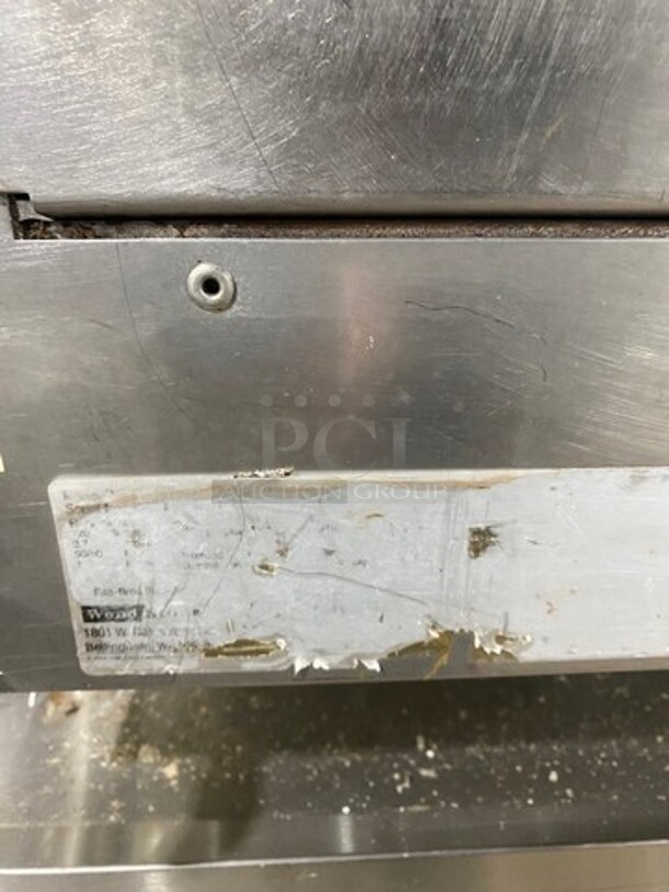 Woodstone Commercial Countertop Natural Gas Powered Flat Griddle! With Split Top! With Back & Side Splashes! All Stainless Steel! On Legs! - Image 8 of 10