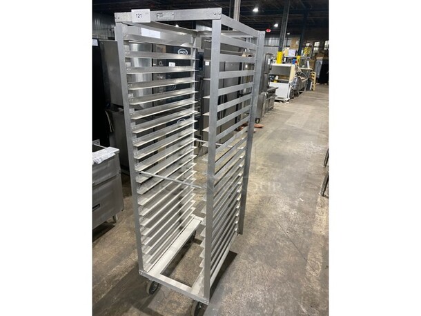 Metro Commercial Pan Transport Rack! On Casters! - Image 2 of 7