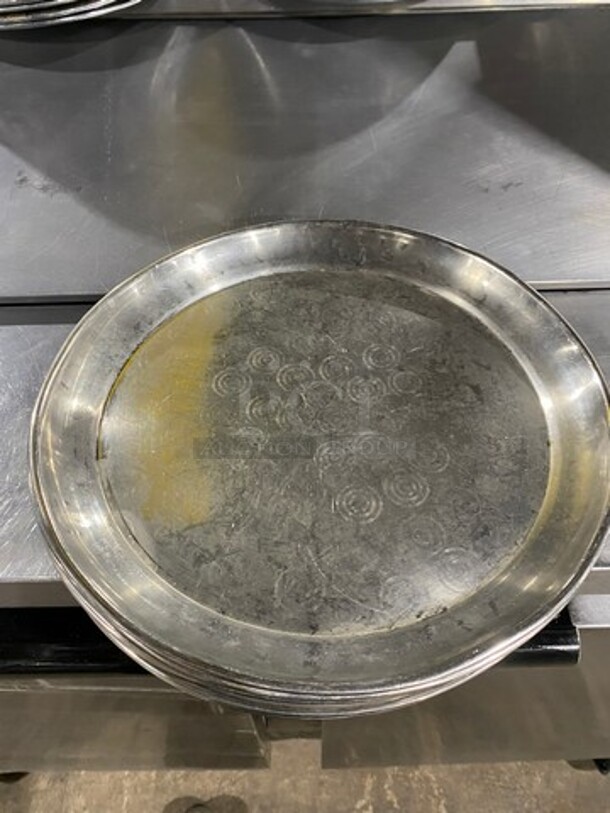 ALL STAINLESS STEEL ROUND FOOD PLATTER DISPLAY  - Image 3 of 3