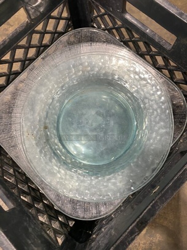 ALL ONE MONEY! Assorted Style Crystal Clear Plates! - Image 4 of 5