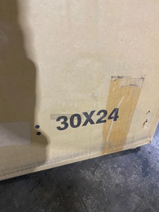 BRAND NEW! IN THE BOX! Solid Stainless Steel Work Top/ Prep Table! With Legs! ASSEMBLY NEEDED! - Image 2 of 3
