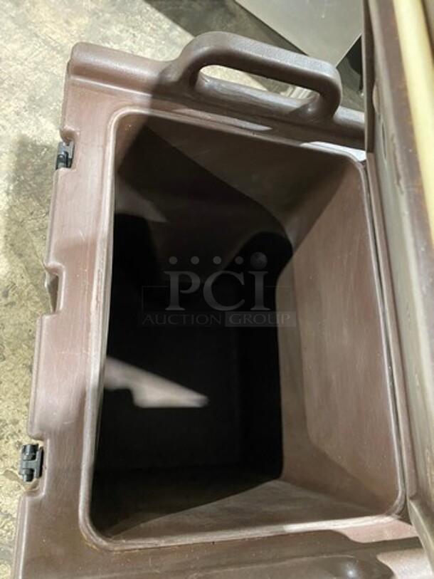 Cambro Insulated Beverage Dispenser/ Holder! With Side Handles! With Lid! - Image 4 of 5
