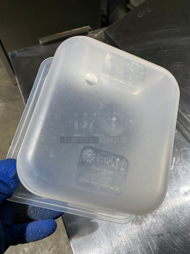 Cambro Poly Clear Food Containers! 1/6 x 4" - Image 4 of 5