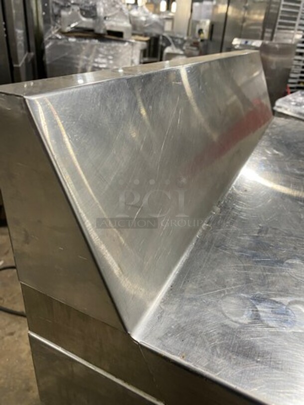 SWEET! Continental Commercial Single Door Lowboy/Worktop Freezer! With Back Splash! All Stainless Steel! Model: SWF27BS SN: 15850728 115V 60HZ 1 Phase - Image 5 of 8
