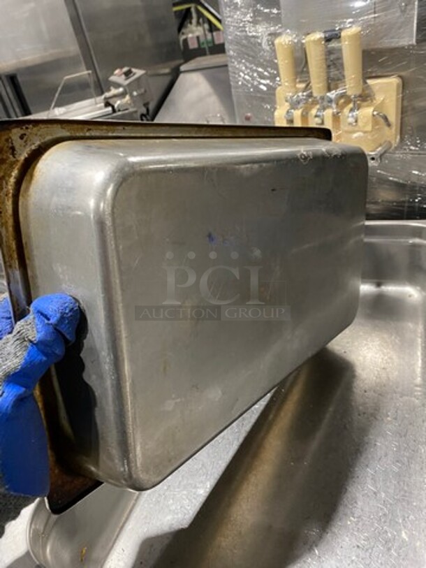 ALL ONE MONEY! Assorted Size Commercial Steam Table/ Prep Table Food Pans! All Stainless Steel! - Image 2 of 4