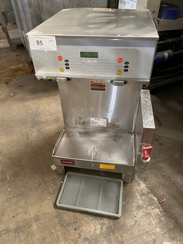 Bunn Commercial Countertop Dual Coffee Brewing Machine! All Stainless Steel! On Small Legs! Model: DUALSHDBC SN: DUAL168966 120/208V 60HZ 1 Phase - Image 1 of 9