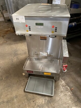 Bunn Commercial Countertop Dual Coffee Brewing Machine! All Stainless Steel! On Small Legs! Model: DUALSHDBC SN: DUAL168966 120/208V 60HZ 1 Phase