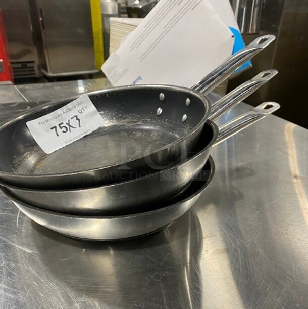 Vigor Stainless Steel Frying Pans! 3x Your Bid! - Image 2 of 6