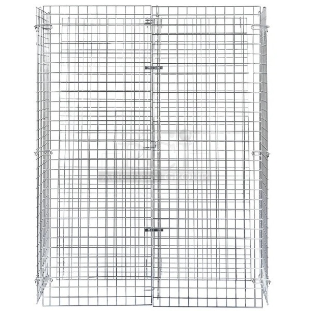BRAND NEW SCRATCH & DENT! Regency NSF Chrome Wire Security Cage - 18" x 48" x 61" - Image 2 of 7
