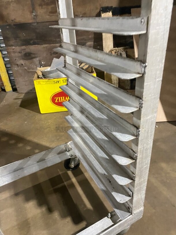 Metal Commercial Pan Transport Rack on Commercial Casters! - Image 4 of 5