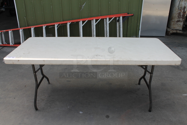 2 Folding Tables. 2 Times Your Bid! - Image 1 of 4