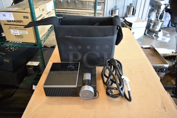 Dell M209X DLP Front Projector in Bag. 100-240 Volts, 1 Phase.  - Image 1 of 12