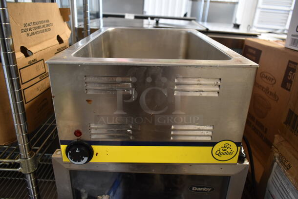 BRAND NEW IN BOX! 2019 Qualite RDFW-1200NP Stainless Steel Commercial Countertop Food Warmer. 120 Volts, 1 Phase. Tested and Working!