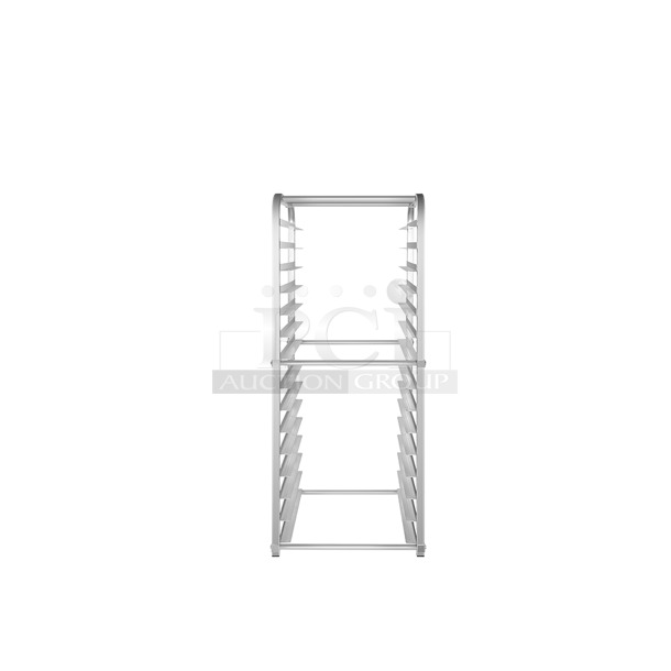 BRAND NEW IN BOX! Mix Rite MPRA-15 Metal Commercial Heavy Duty Bun Pan Rack.  - Image 1 of 4