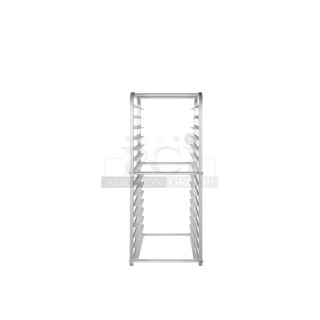 BRAND NEW IN BOX! Mix Rite MPRA-15 Metal Commercial Heavy Duty Bun Pan Rack. 