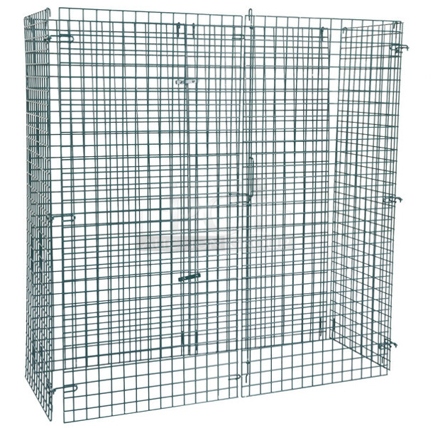 BRAND NEW SCRATCH AND DENT! Regency 460EGSC2460 NSF Green Wire Security Cage - 24" x 60" x 61" - Image 1 of 3
