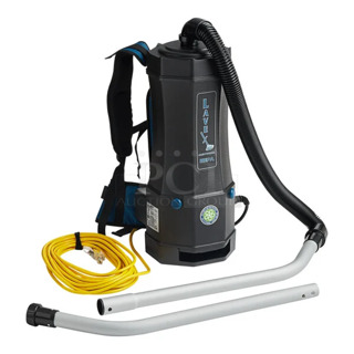 BRAND NEW SCRATCH AND DENT! Lavex 457LAVBP6QT 6 Qt. Backpack Vacuum with HEPA Filtration and 8-Piece Tool Kit. Tested and Working!