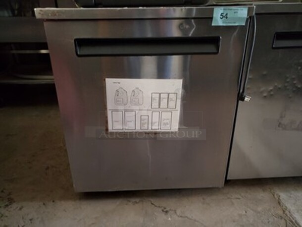 DELFIELD Single Door Countertop Refrigerator|115V|On Casters!.