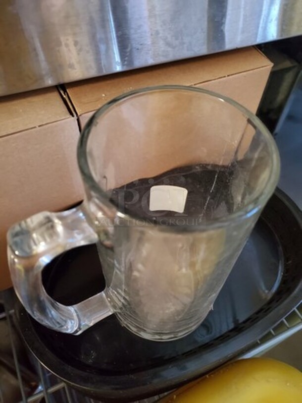 24 Oz Beer Mugs. Heavy Glass - Image 4 of 5