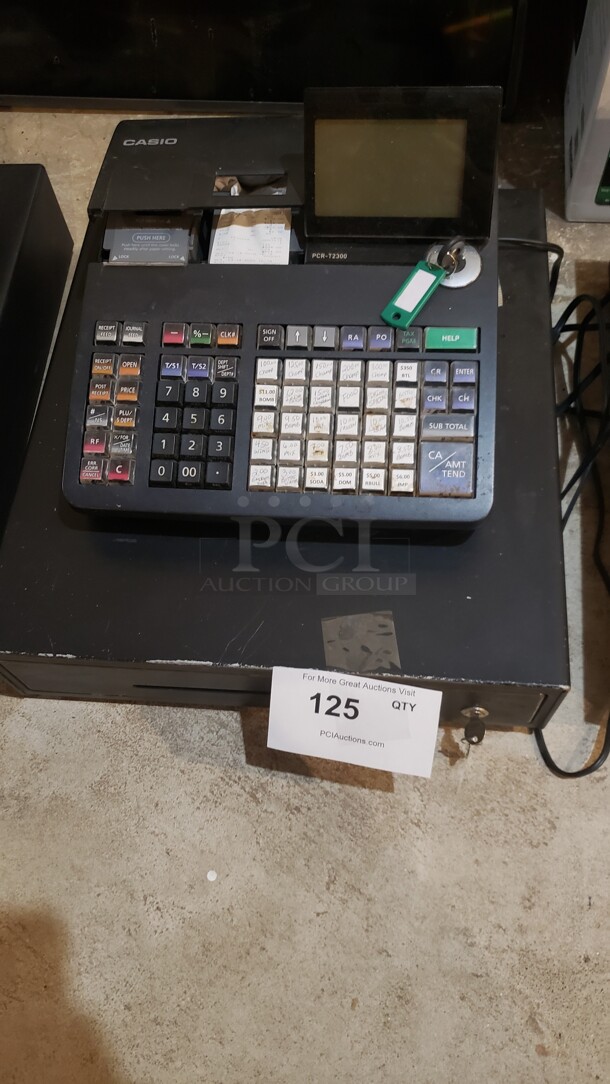 Casio Cash Register Not tested (Location 1) - Image 1 of 1