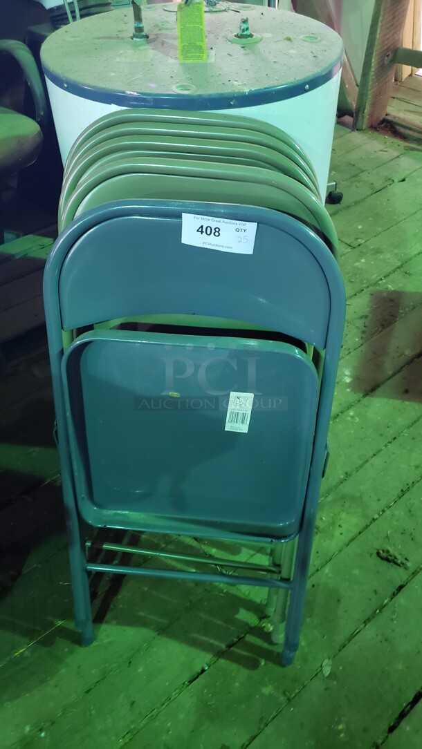 Lot of 25 Folding Chairs

(Location 3) - Image 1 of 1