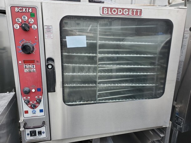 BLODGETT BCX14 Full Size Electric Combi Oven & Steamer w/ Semi Auto Delimer 3PH 208-240V 40X37X56 - Image 9 of 9