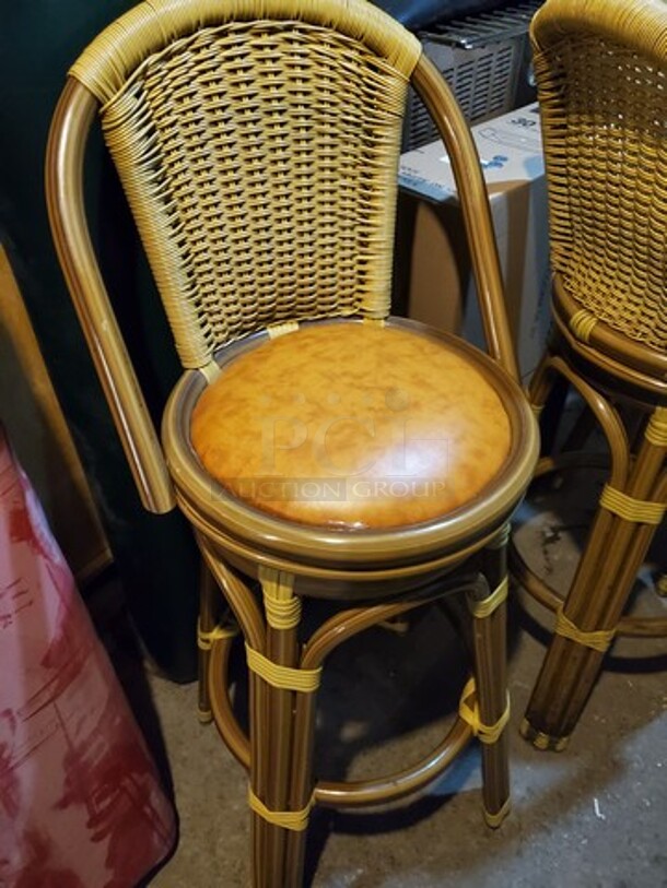 Bamboo Bar Stools
Very Nice condition! - Image 4 of 4