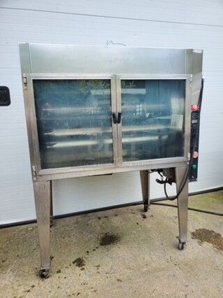 HARDT INFERNO NAT GAS COMMERCIAL ROTISSERIE OVEN|58"X38"X72"|Tested and Working!