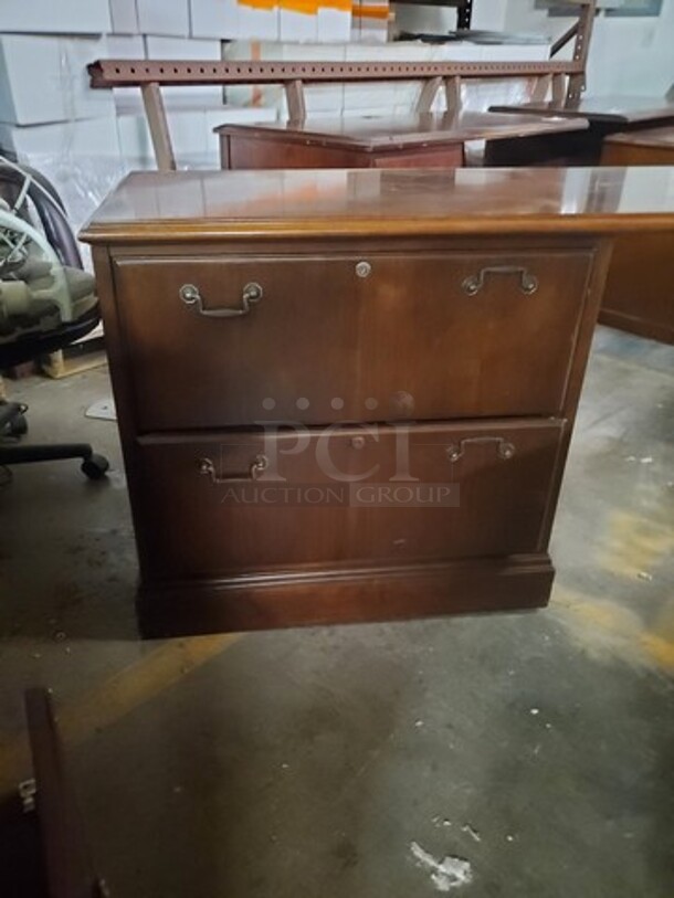 Solid Wood Desk 60X19X30 - Image 3 of 4