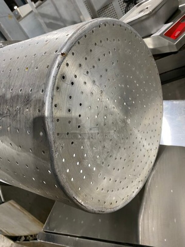 Metal Perforated Pot! With Handles! - Image 4 of 4