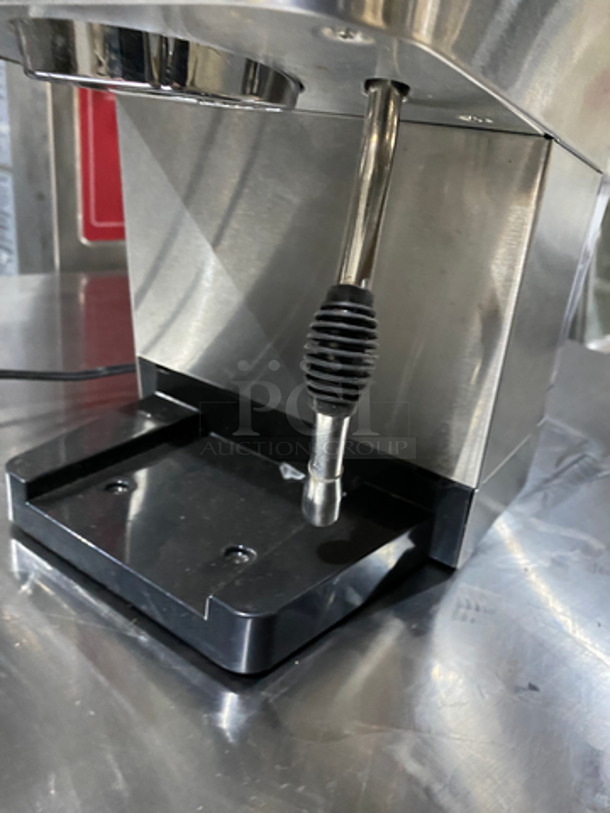 Aicok Commercial Countertop Espresso Machine! With Steam Wand! All Stainless Steel Body! Model: CM4682V 120V 60HZ - Image 7 of 9