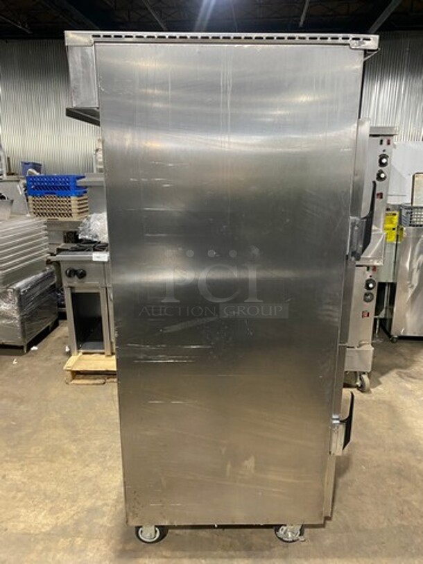 FWE Commercial Electric Powered Rethermalization/ Holding Cabinet! With Solid Split Doors! All Stainless! On Casters! Model: RH18HO SN: 133676602 208V 60HZ 1 Phase - Image 2 of 9