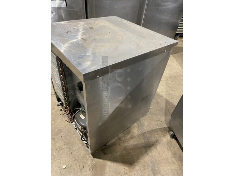 Nice! Delfield 406- STAR2 Stainless Steel Commercial Single Door Undercounter Cooler. 115 Volts, 1 Phase.
 - Image 4 of 7