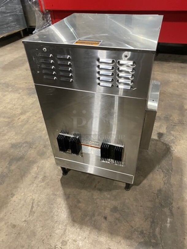 Bunn Commercial Countertop Dual Coffee Brewing Machine! All Stainless Steel! On Small Legs! Model: DUALSHDBC SN: DUAL181656 120/208V 60HZ 1 Phase - Image 3 of 8