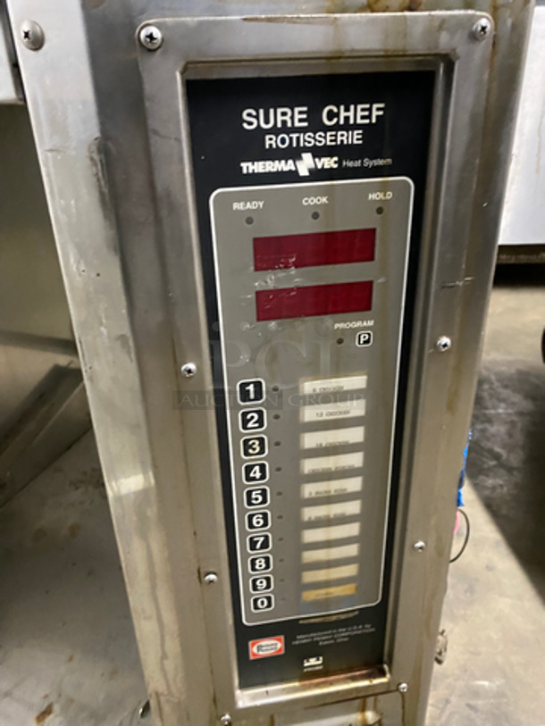 Henny Penny Commercial Countertop Rotisserie Grill! All Stainless Steel! - Image 6 of 7