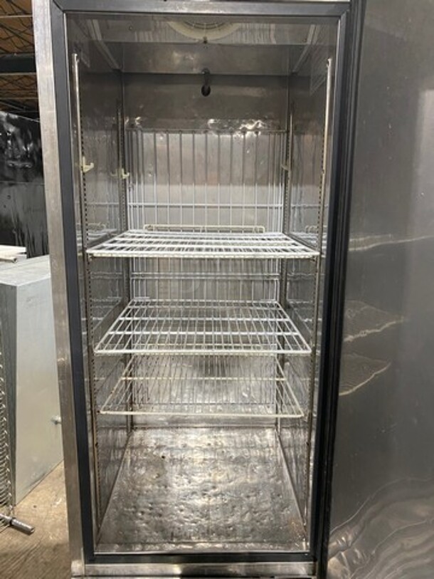 NICE! Turbo Air Commercial Single Door Reach In Freezer! With Racks! Solid Stainless Steel! On Casters! Model: TSF23SD SN: DF23011030 115V 60HZ 1 Phase - Image 5 of 9