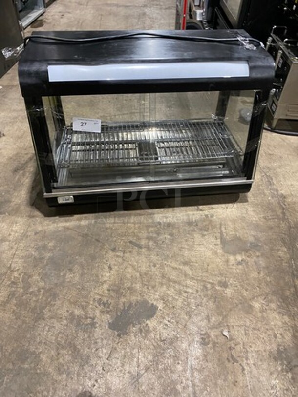 2015 Commercial Countertop Heated Food Warming Display Case! Glass All Around Showcase Style! With Access Doors! Model: DWCN0902 SN: S0B280001075 110V60HZ 1 Phase - Image 1 of 7