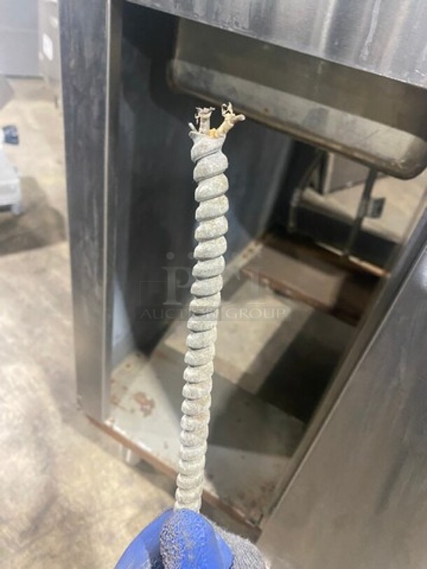 Craig Commercial Custom-Made Workstation! With Built In Hand Sink! With Faucet And Handles! With Topping Rail! With Back And Side Splashes! With 2 Door Storage Space Underneath! All Stainless Steel! On Legs! - Image 9 of 9