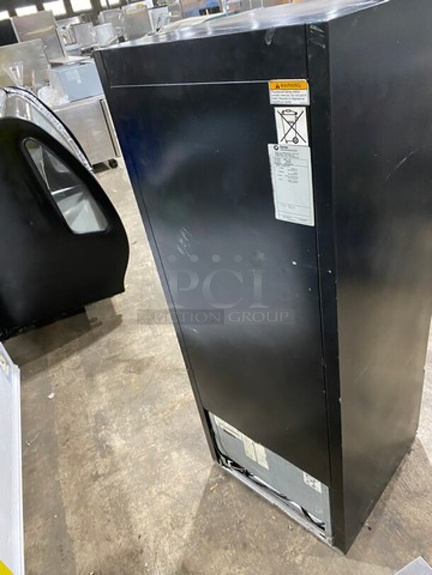Carrier Commercial Single Door Reach In Cooler Merchandiser! With View Through Door! Poly Coated Racks! Model: MC300 SN: 1908X55666 120V 60HZ 1 Phase - Image 3 of 8
