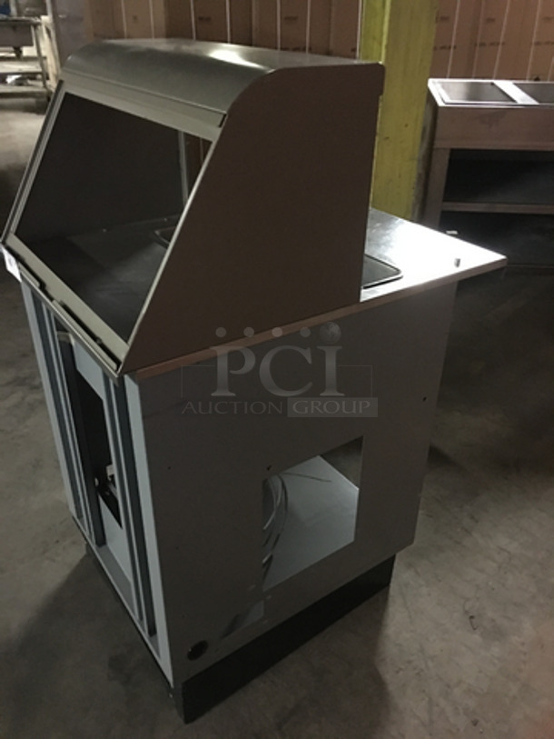 Duke Commercial Soup/Food Warming Station! Electric Powered! All Stainless Steel! On Legs! Model: SWH700-25FLM SN:02102660 120V 60HZ 1 Phase - Image 2 of 7