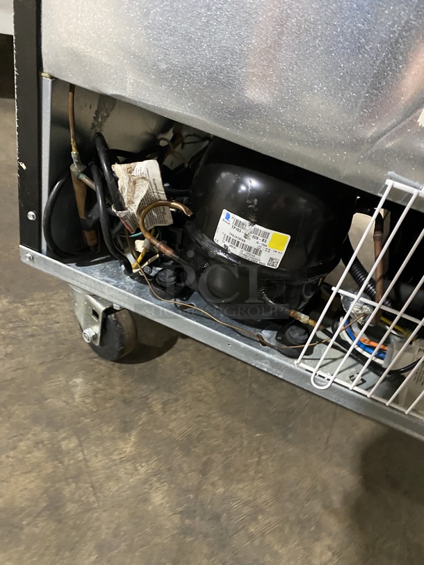 ELECTROLUX Stainless Steel 1 Door Freezer W/Poly Coated Racks! On Casters! Model FCFS181LQBA Serial WB72657232 115V/60Hz - Image 8 of 8