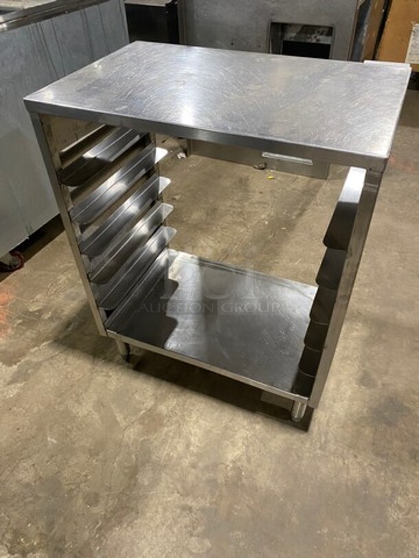 Solid Stainless Steel Pan Rack! On Legs! - Image 3 of 5