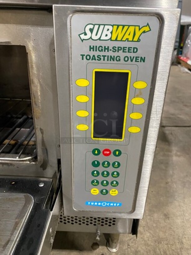 Turbo Chef Commercial Countertop Rapid Cook Oven/ Microwave Oven! All Stainless Steel! Model: NGC SN: NGCD12893 208/230/240V - Image 7 of 8