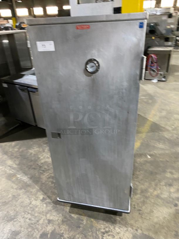Seco Single Door Food Warmer/Proofer Cabinet! Stainless Steel! On Casters! Model: VCHI66R SN: 1901062 115V 1 Phase
