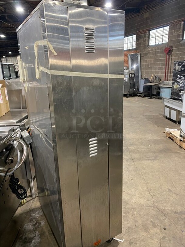 Nuvu Subway Edition Commercial Double Deck Baking Oven/Proofer Combo! With View Through Doors! All Stainless Steel! On Casters! WORKING WHEN REMOVED! - Image 4 of 9