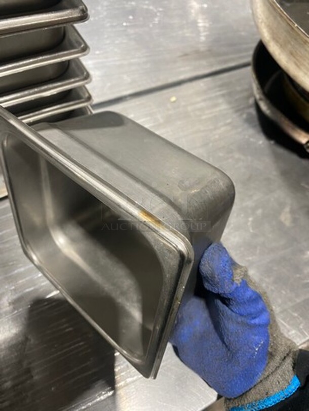 Commercial Steam Table/ Prep Table Food Pans! All Stainless Steel! 9x Your Bid! - Image 7 of 9